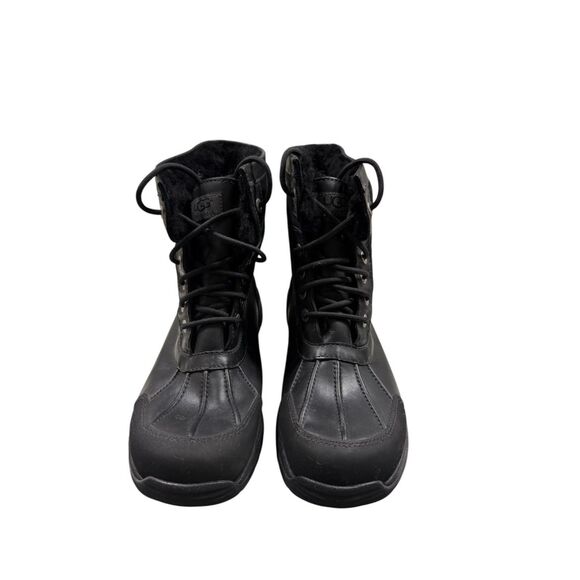 UGG Australia Adirondack II Men\'s Waterproof eVent Snow Boots - Black - Size 8.5 main image 11